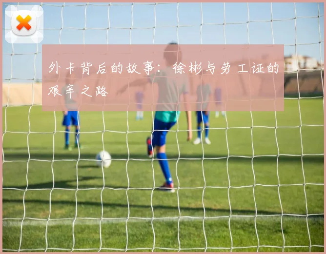 外卡背后的故事：徐彬与劳工证的艰辛之路